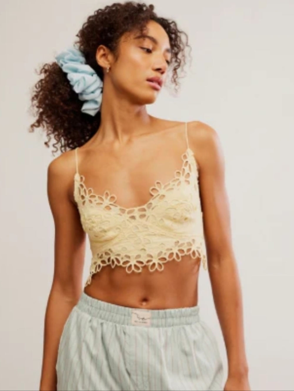 Free People Asteria Bralette | Large | Yellow